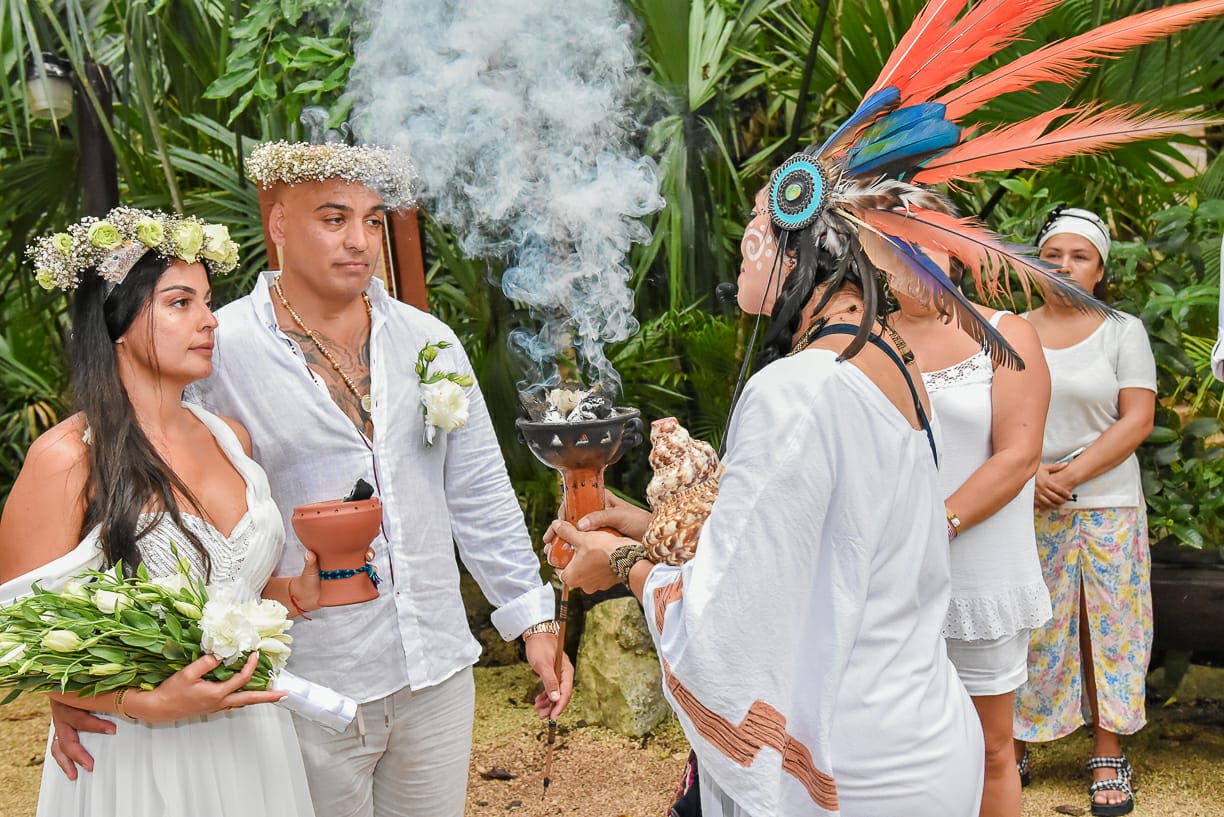 Ceremonia de Boda Maya en Cancún